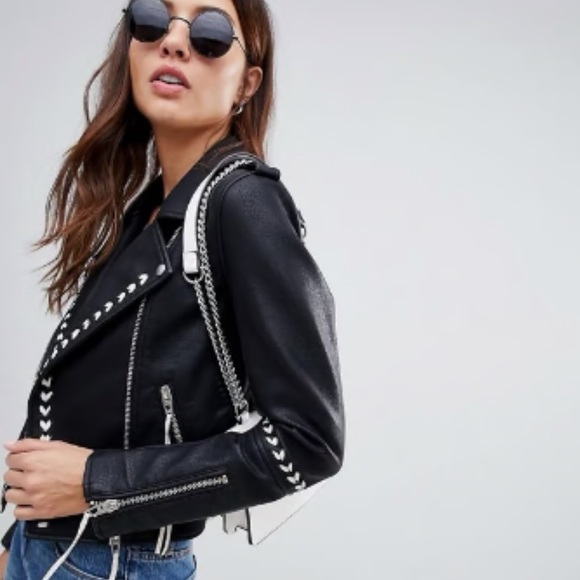 LIKE NEW!! Blanknyc Black Leather Jacket - Picture 4 of 5